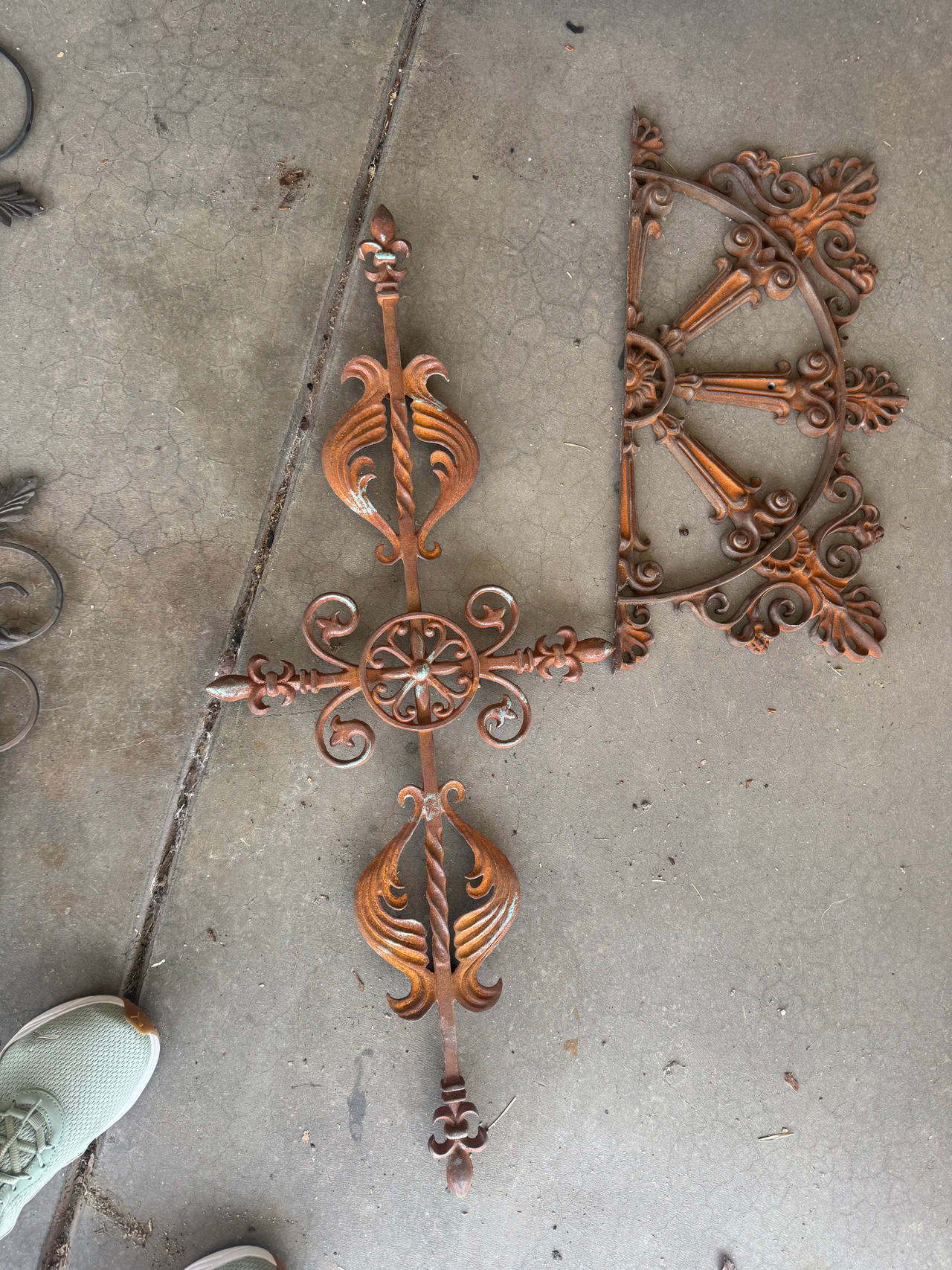 Decorative Wrought Iron Wall Art