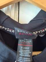 Spyder Black Quarter-Zip Pullover - Image 3