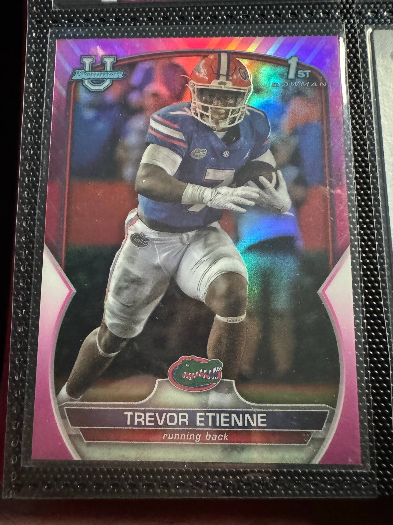 Bowman University Football Card