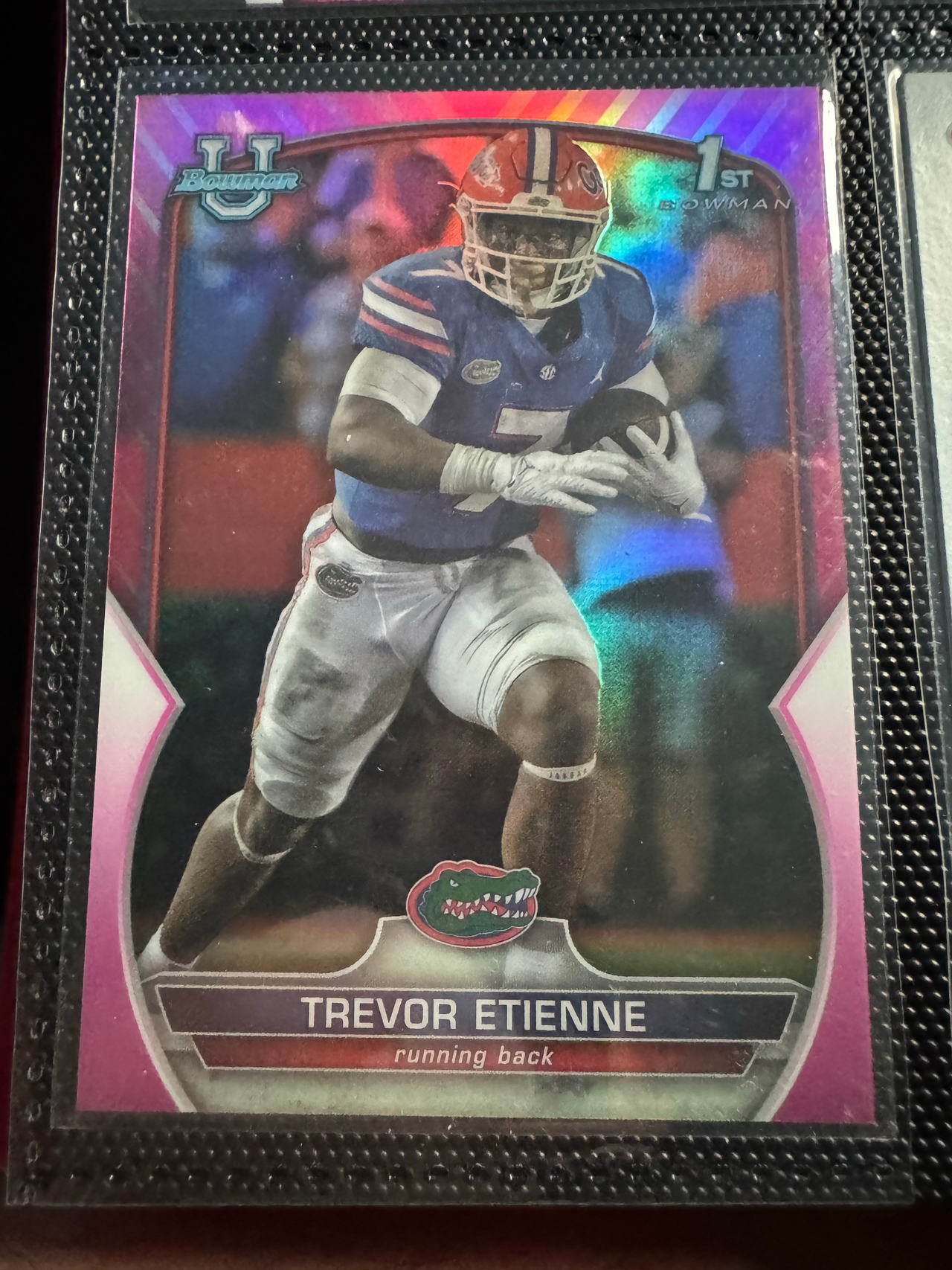 Bowman University Football Card