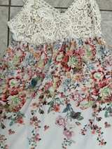 Olive Tree Floral Lace Maxi Dress - Image 4