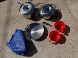 Stainless Steel Camping Cookware Set - Image 1
