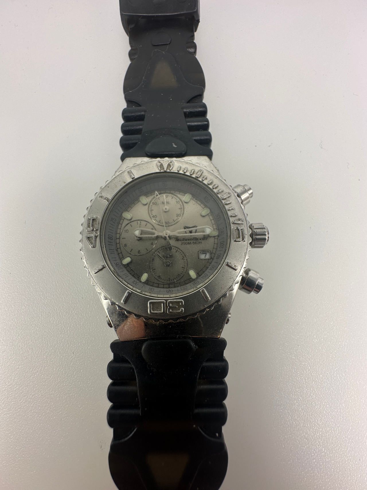 TECHNO SPORT BY TECHNOMARINE RAFT RSEB05 MEN'S WATCH CHRONOGRAPH NOT RUNNING