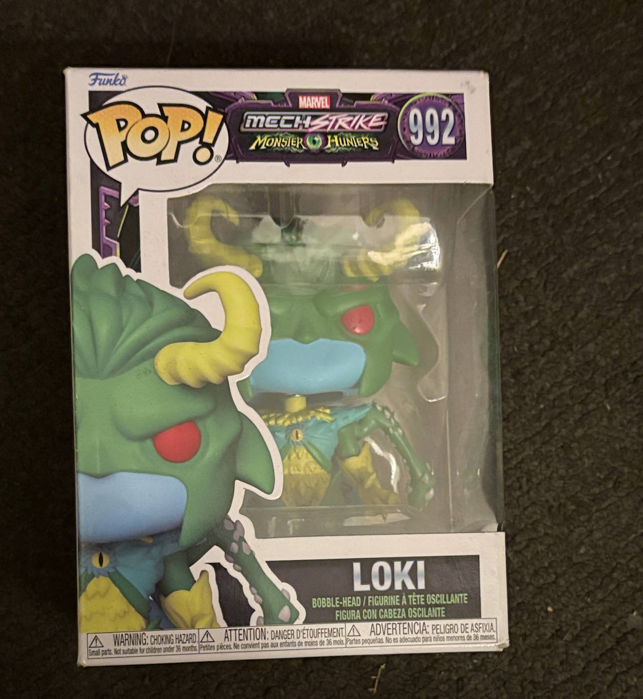 Funko Pop! Marvel: Mech Strike Monster Hunters - Loki #992