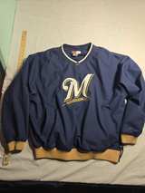 Nike Milwaukee Brewers MLB Authentic Collection Pullover Windshirt - Image 3