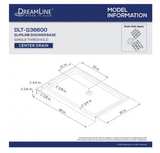 BRAND NEW DreamLine SlimLine 60” x 36” Shower Base - Image 7