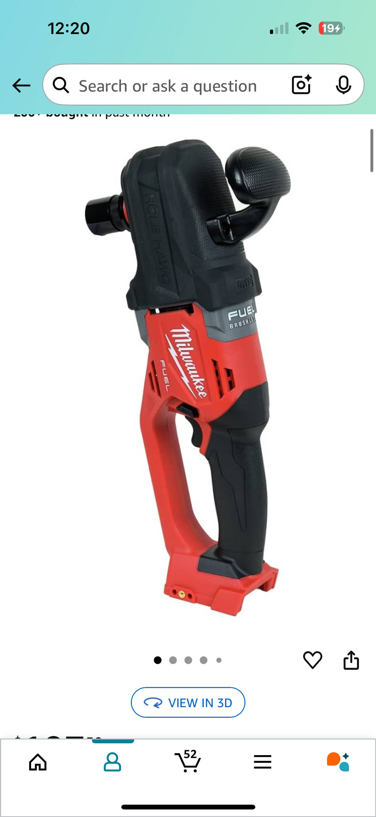 Milwaukee M18 FUEL 18V Brushless Cordless 90 degree drill