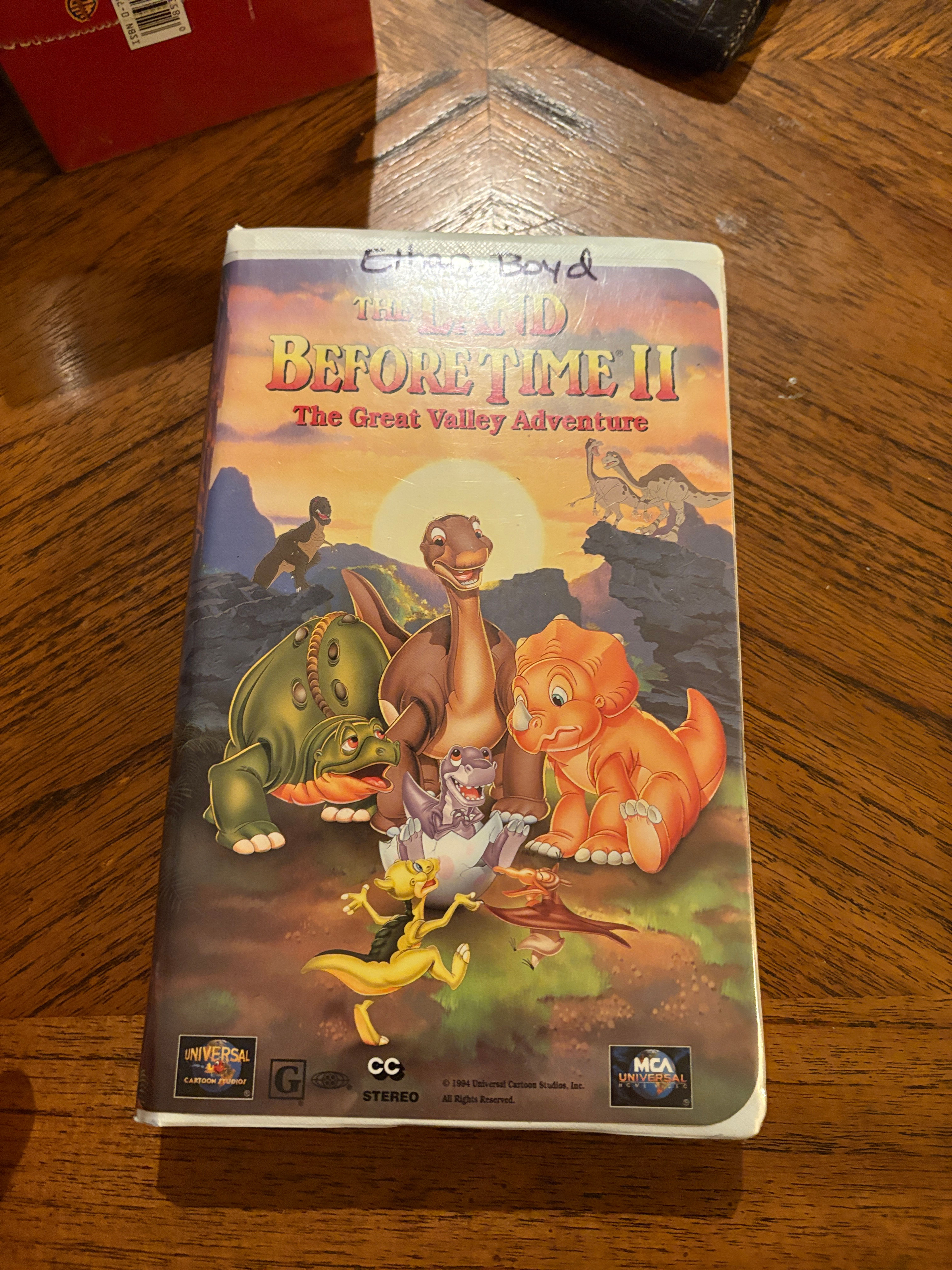 The Land Before Time II: The Great Valley Adventure VHS