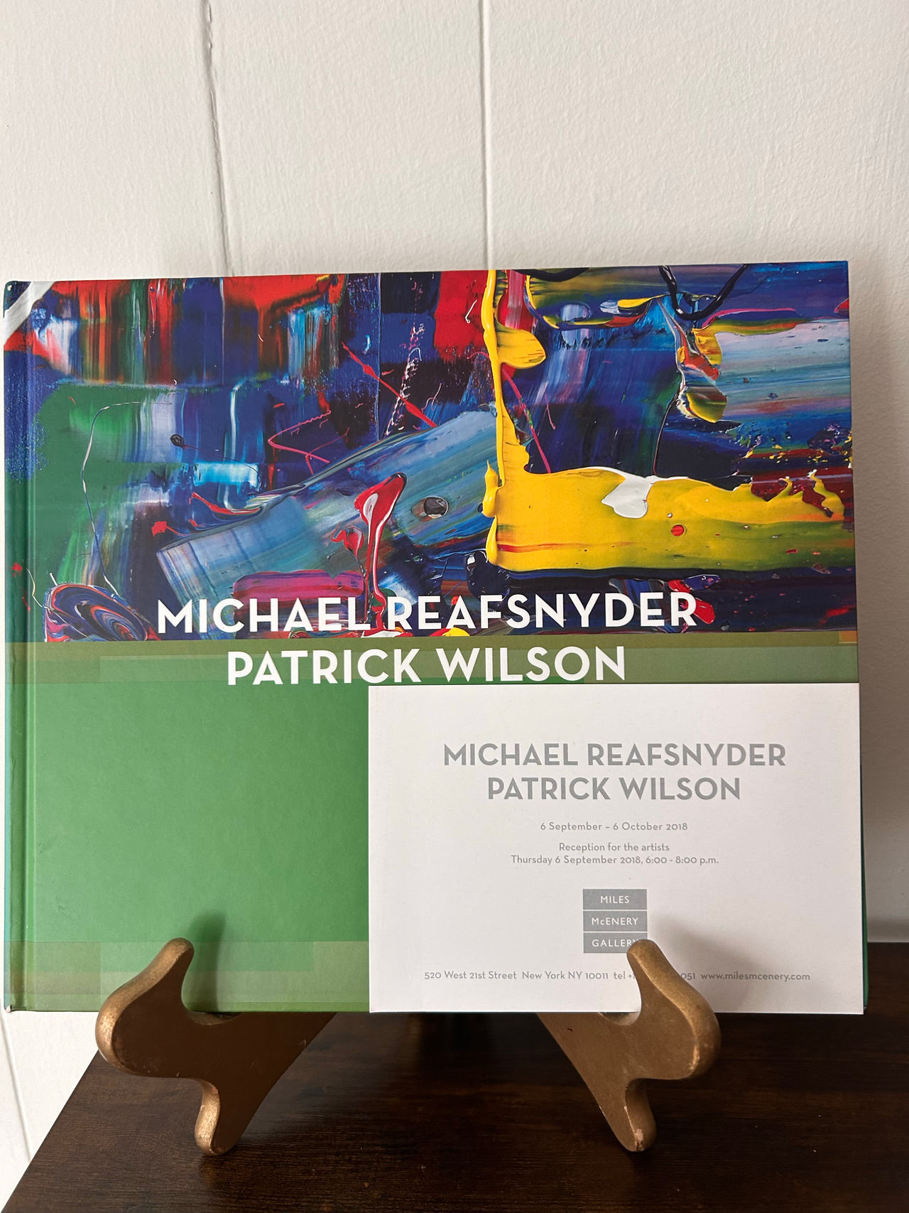 Michael Reafsnyder / Patrick Wilson Exhibition Catalog (2018)