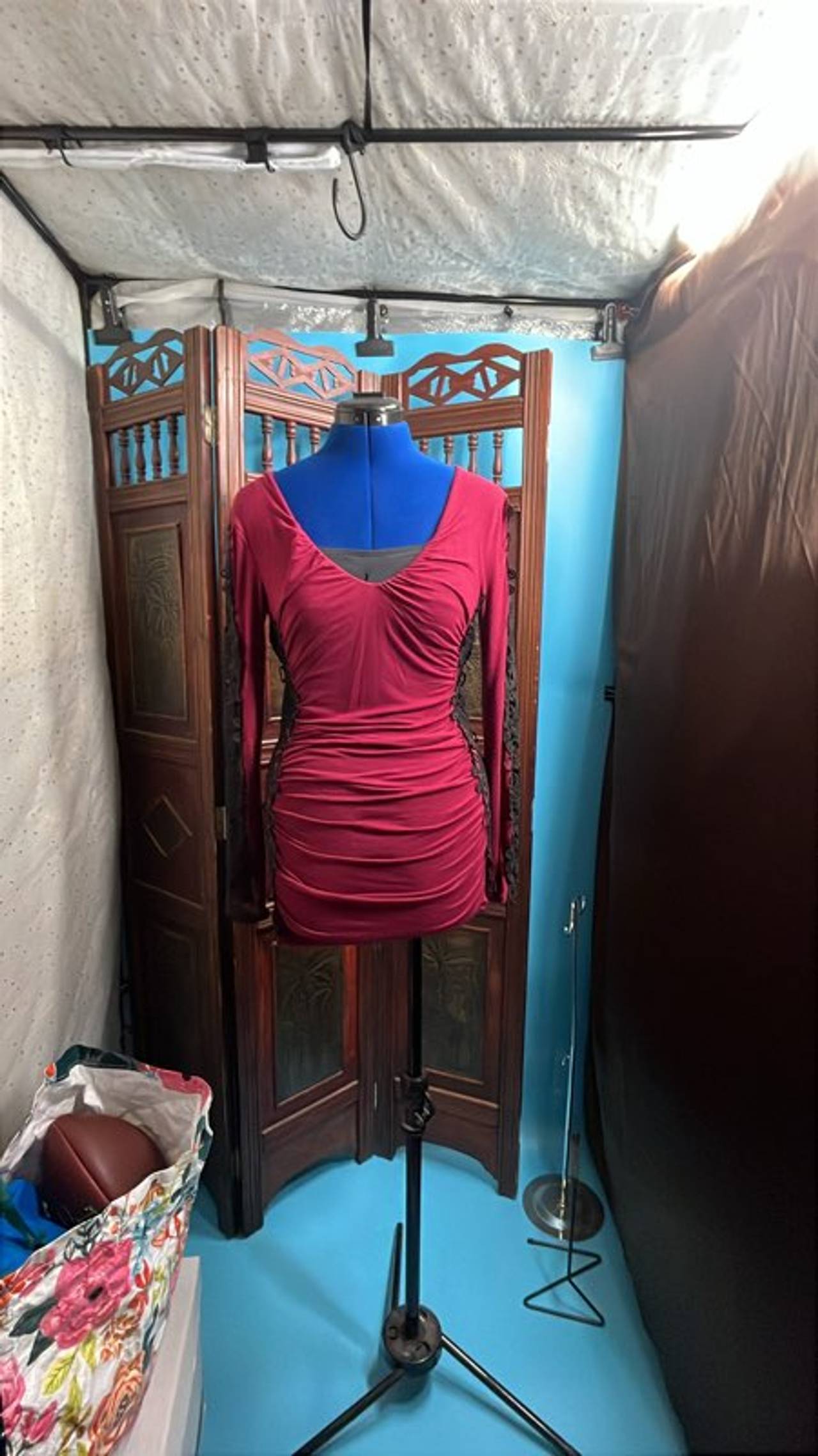 Ruched Bodycon Dress