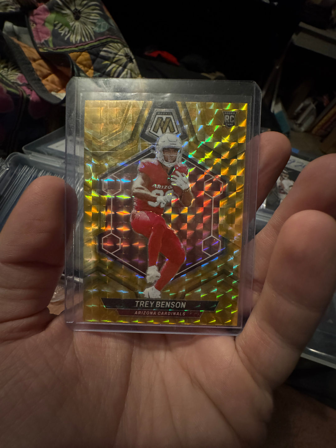 Trey Benson Rookie Card