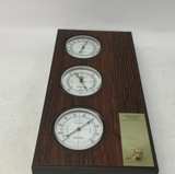 Springfield Weather Radio Station with Thermometer, Barometer, and Hygrometer - Image 1