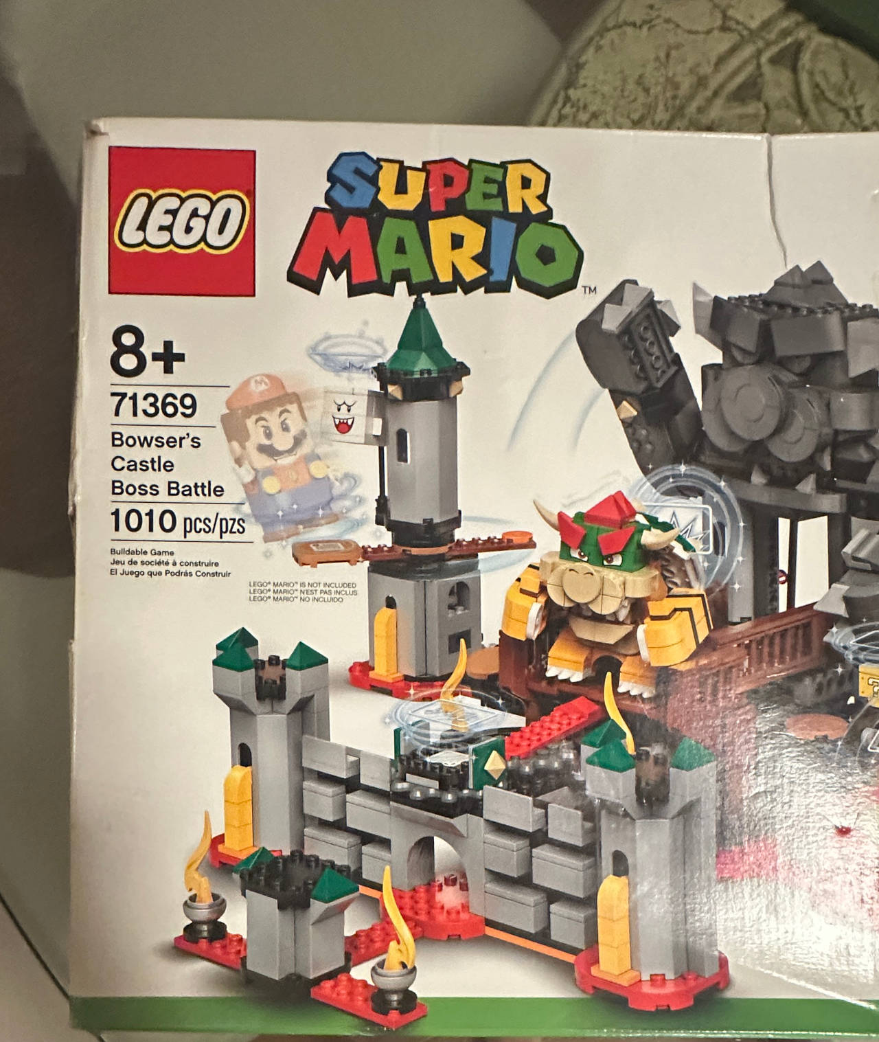 LEGO Super Mario Bowser's Castle Boss Battle Expansion Set 71369