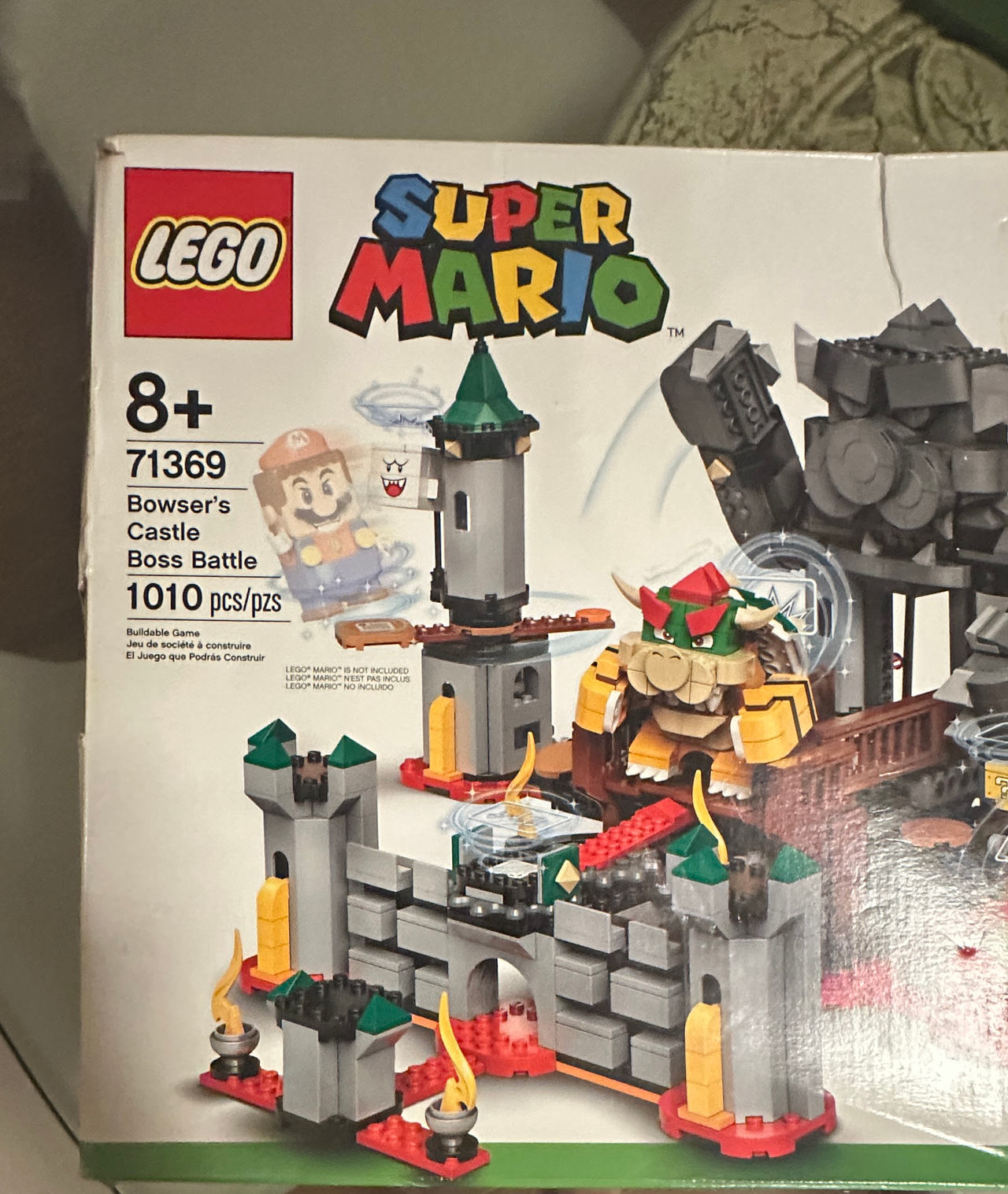LEGO Super Mario Bowser's Castle Boss Battle Expansion Set 71369