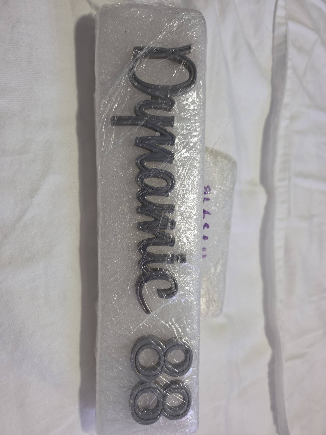 Oldsmobile Dynamic 88 Script Emblem
