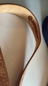 Hooey Tooled Leather Western Belt - Image 8
