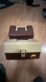 Plano 6300 Vintage 3-Drawer Fishing Tackle Boxs  and accessories - Image 7
