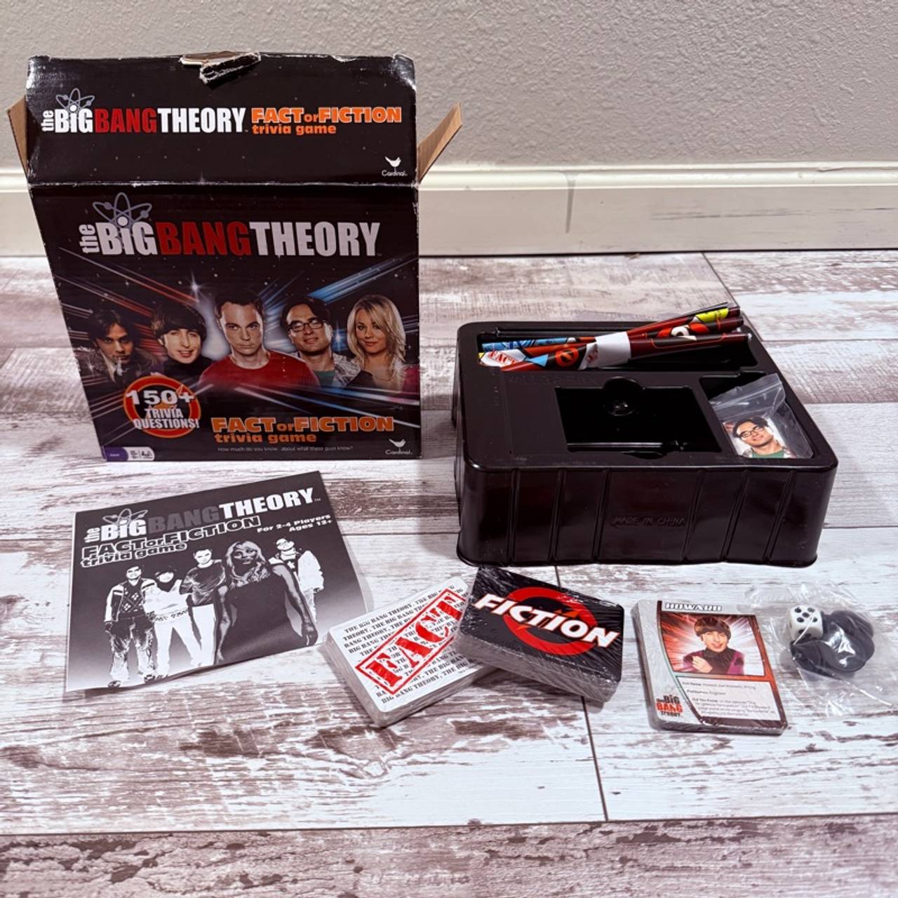 Spin Master The Big Bang Theory Fact or Fiction Trivia Game