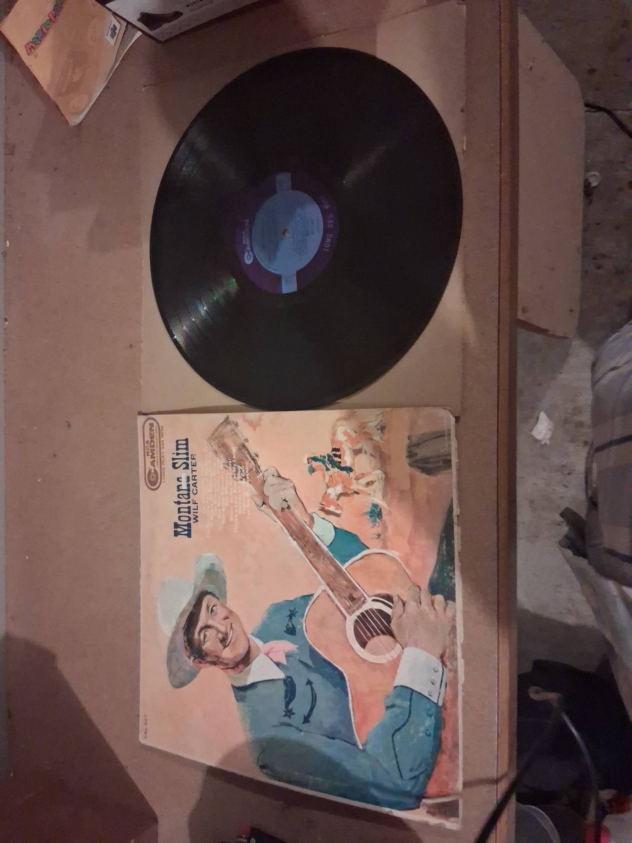 Montana Slim - Wilf Carter Vinyl Record