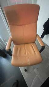Faux Leather Office Chair - Image 4