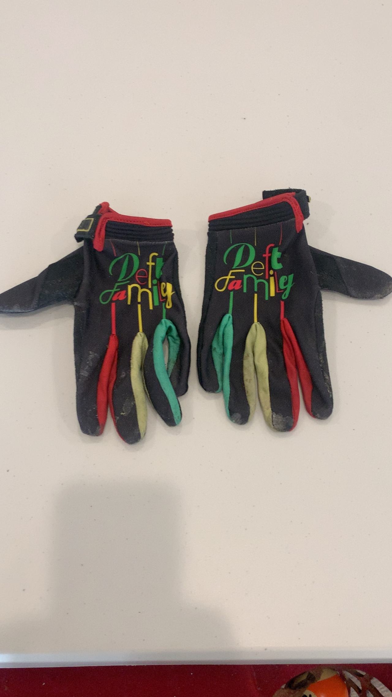 Deft Family Catalyst 2 Lucid Rasta Black/Green Gloves
