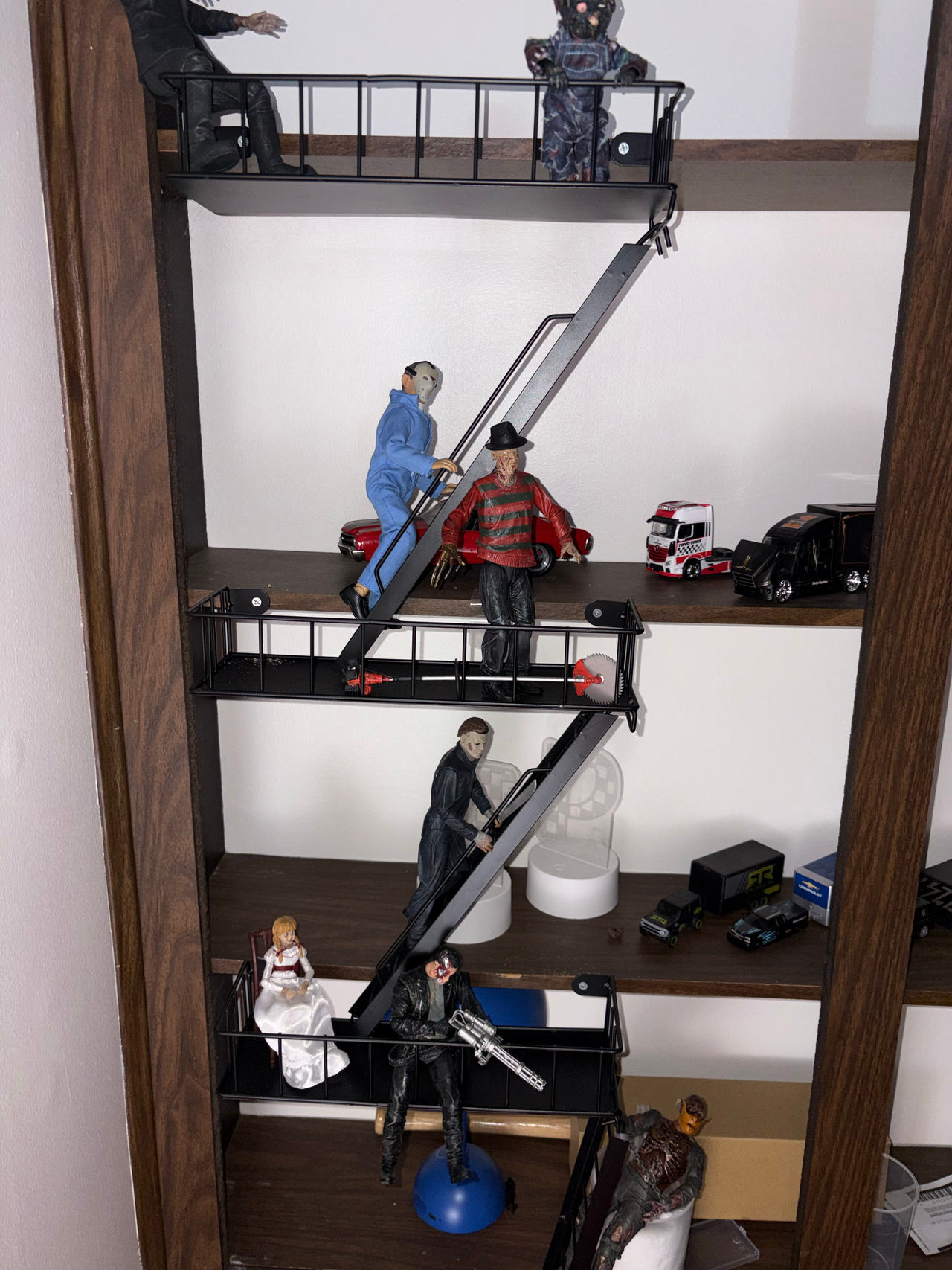 Fire Escape Wall Shelf