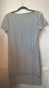 Short Sleeve Flower Patterned Dress - Image 3