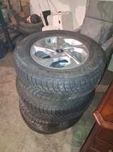 Hyundai Santa Fe 17" OEM Wheels & Michelin X-Ice Snow Tires - Image 1