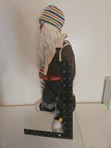 Hipster Santa Claus Standing Figurine - Image 1