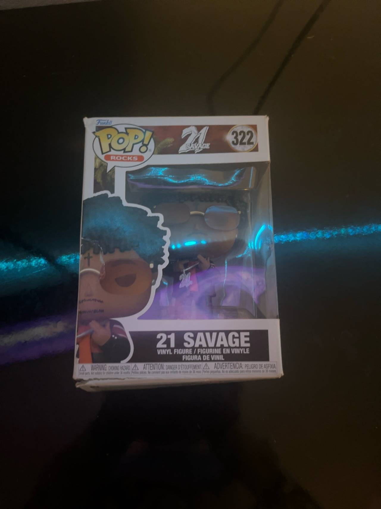 Funko Pop! Rocks 21 Savage #322 Vinyl Figure