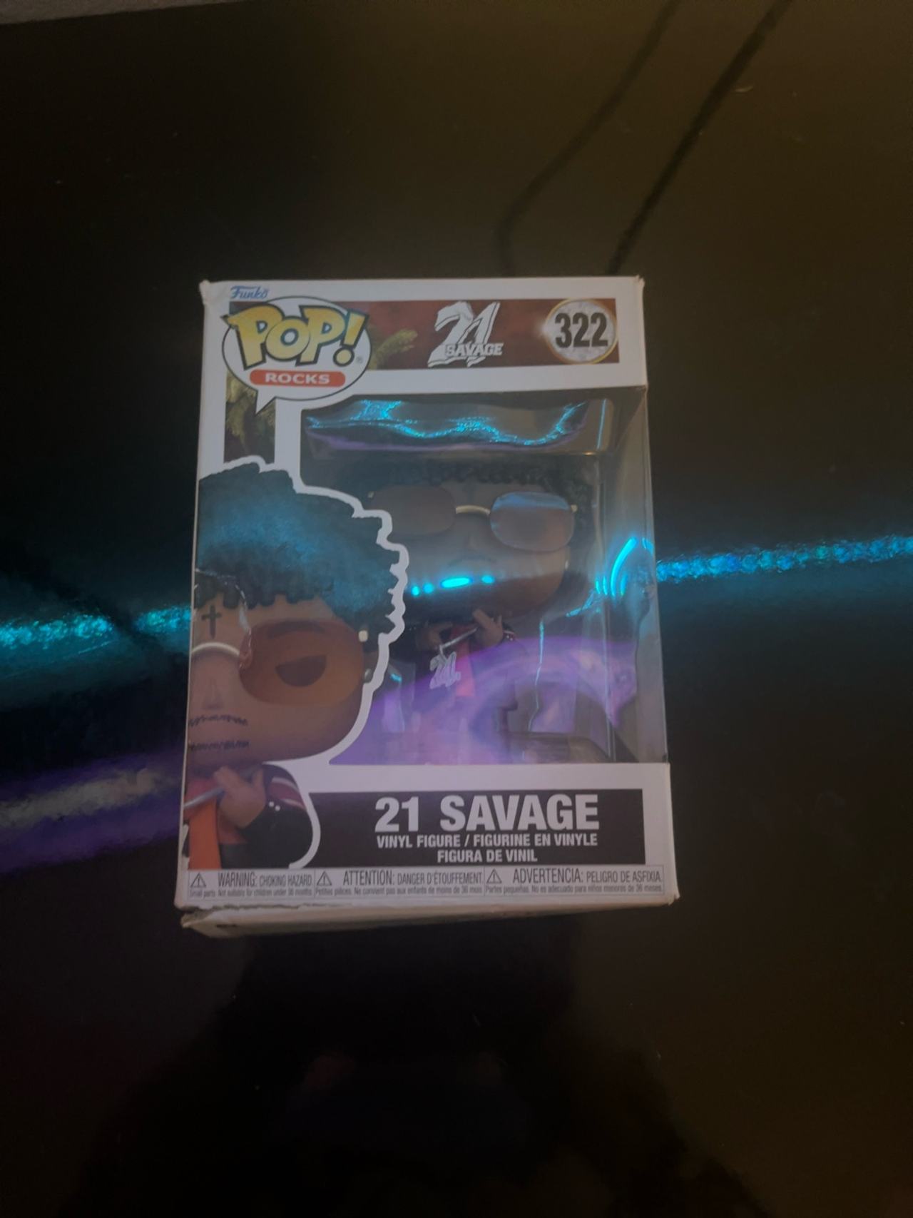 Funko Pop! Rocks 21 Savage #322 Vinyl Figure