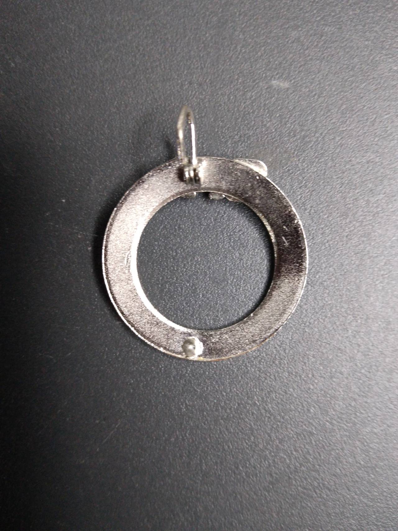 OMD Band Logo Circle Pendant