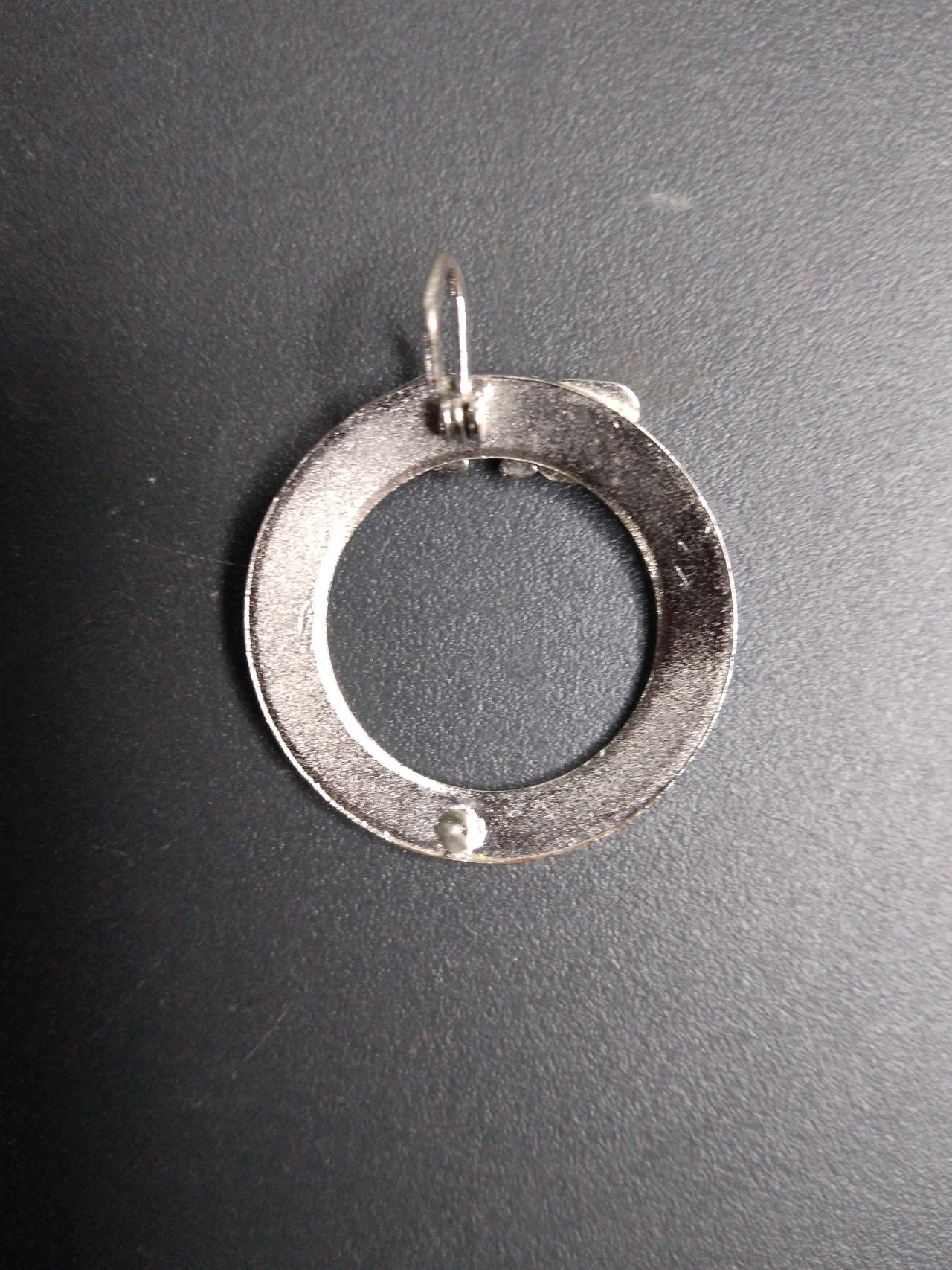 OMD Band Logo Circle Pendant