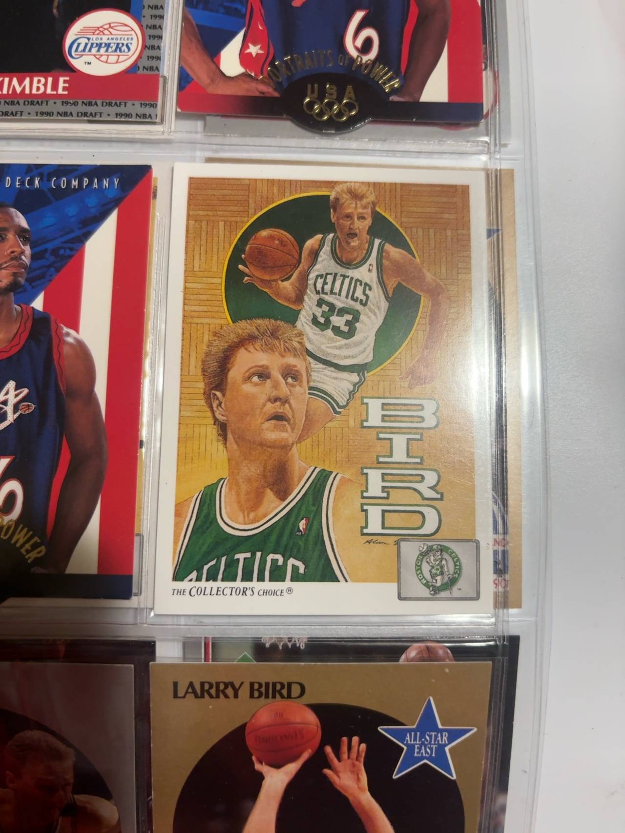 Upper Deck Larry Bird 1991-92 #77 Basketball Card