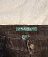 Lauren Ralph Lauren Corduroy Pants Petite 14P - Image 1