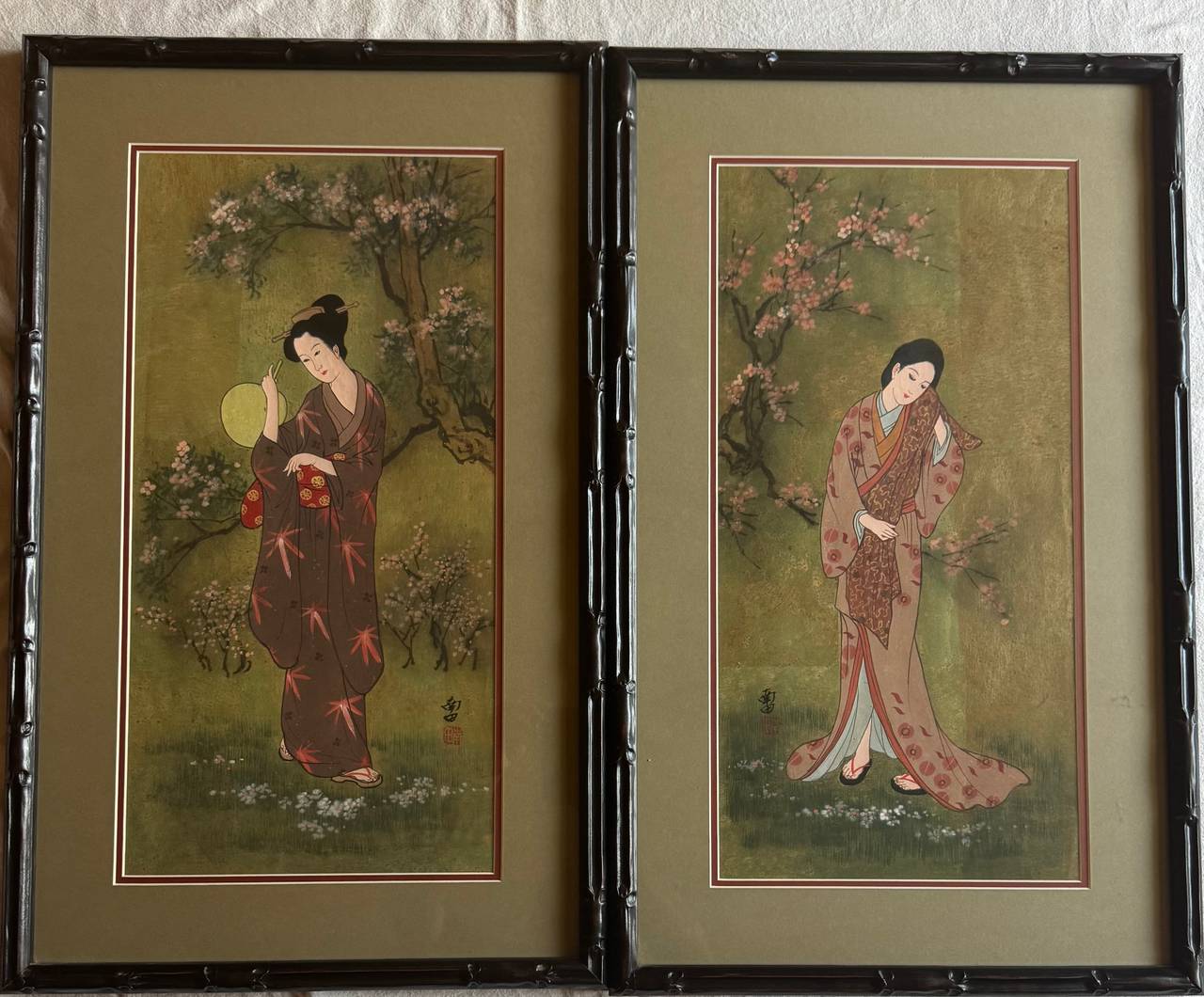 Japanese Geisha Wall Art Prints