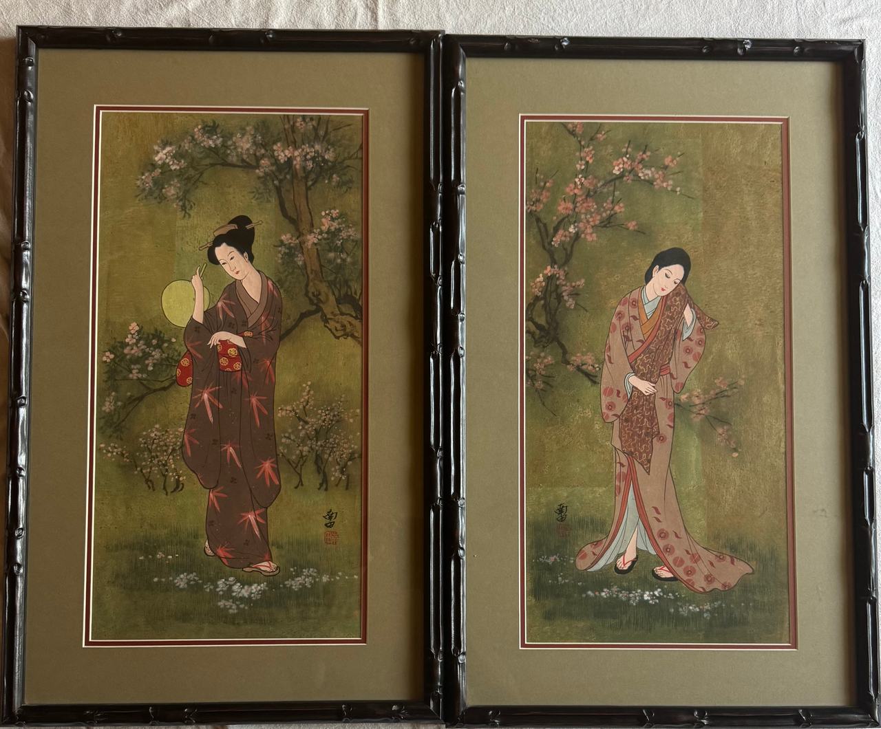 Japanese Geisha Wall Art Prints