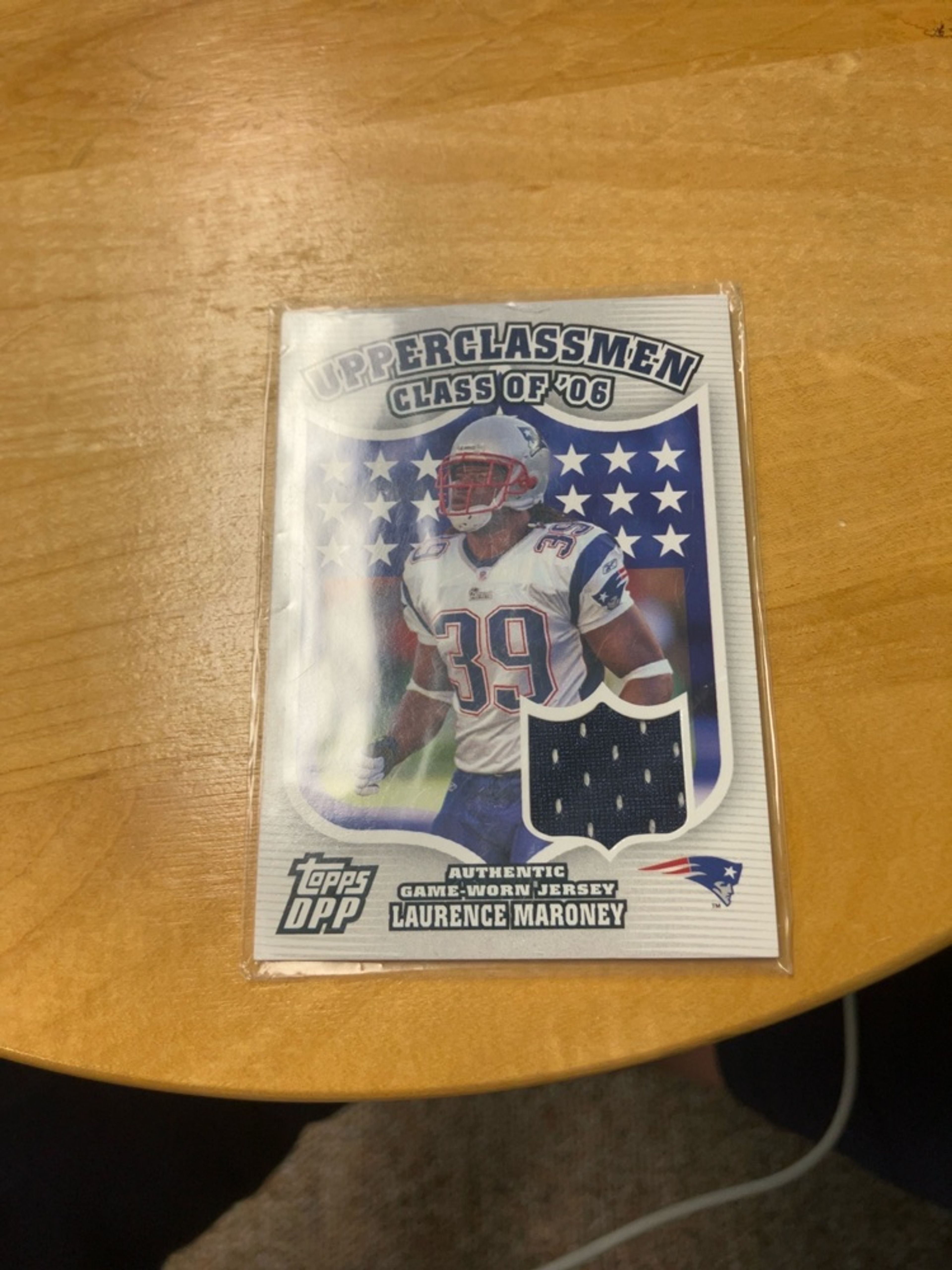 Topps Laurence Maroney Upperclassmen Rookie Card