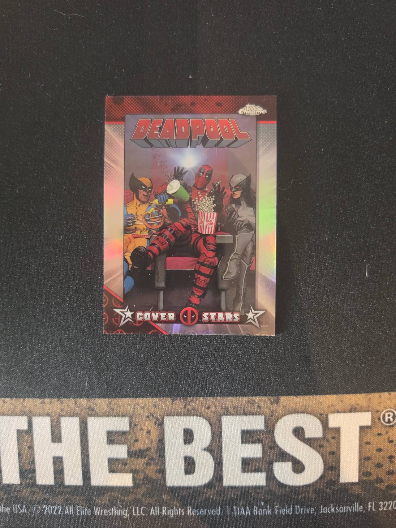 2024 Topps Chrome Marvel Deadpool Cover Stars CS-1