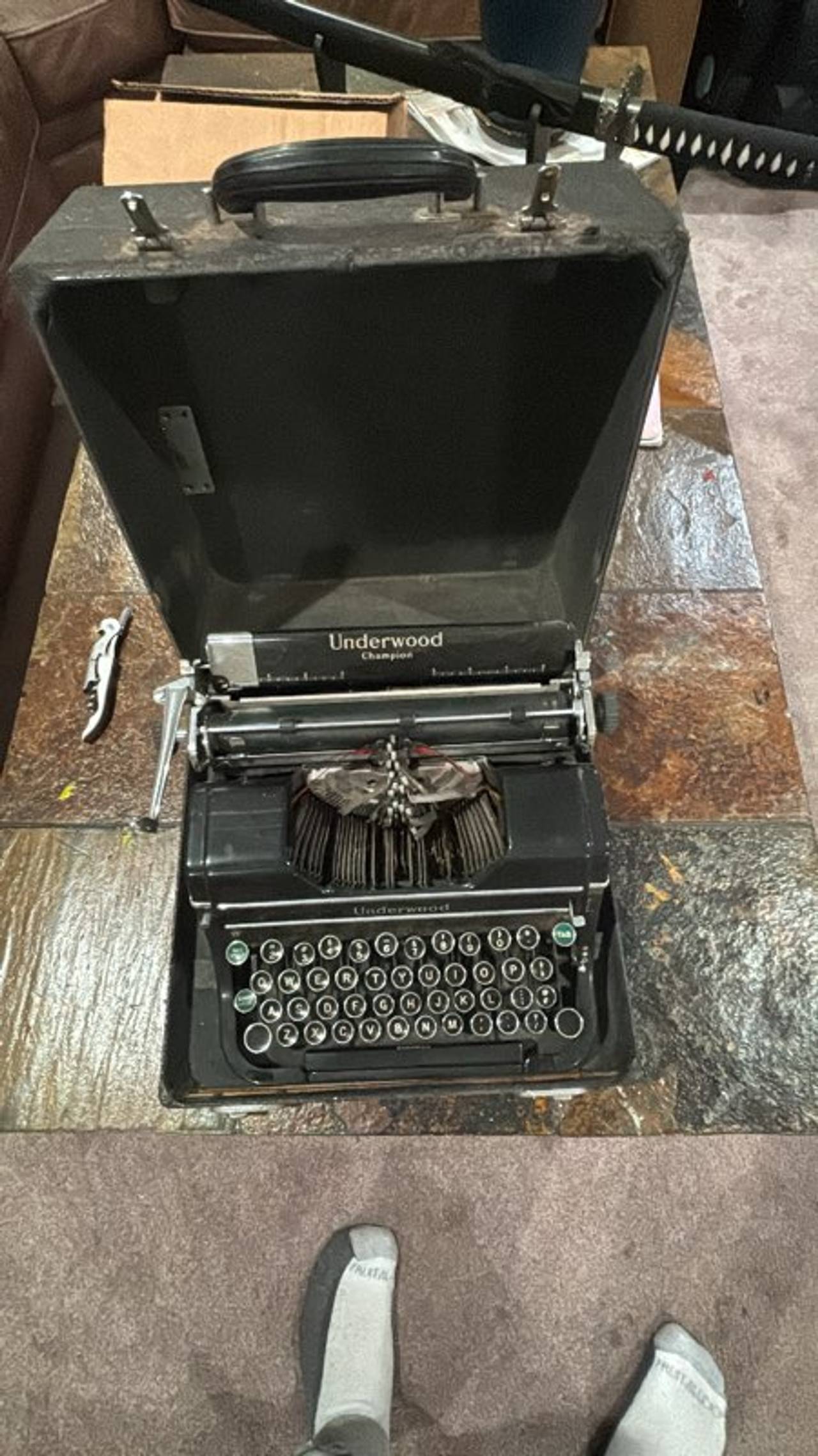 Underwood Champion Typewriter