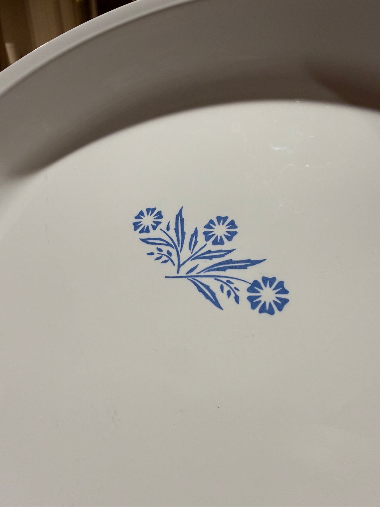 CorningWare Cornflower Blue Pie Plate