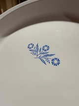 CorningWare Cornflower Blue Pie Plate - Image 1