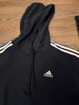 adidas Women's Essentials 3-Stripes Cropped Hoodie used great condition - Image 6