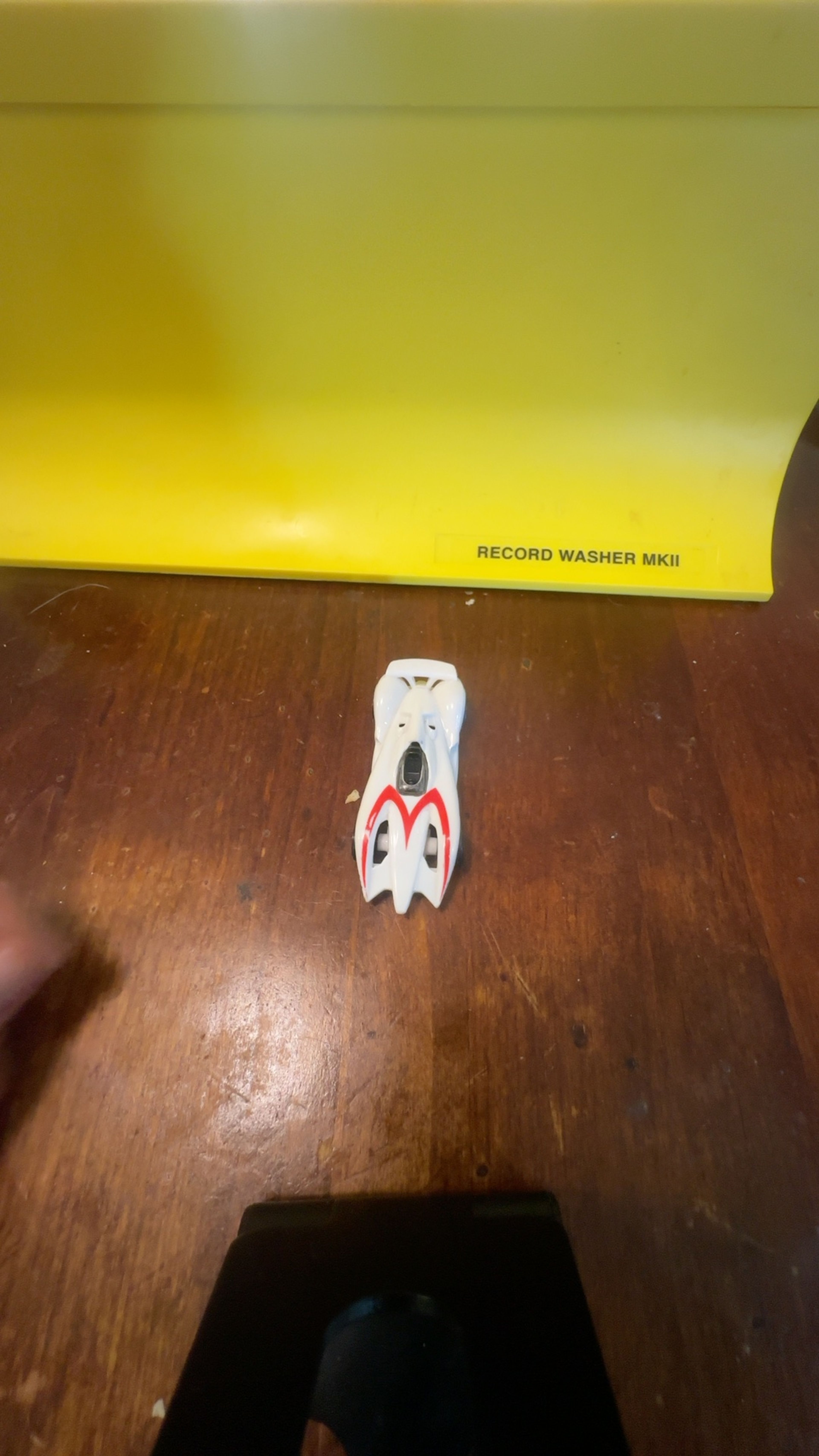 Hot Wheels Speed Racer Mach 6 White Toy Car