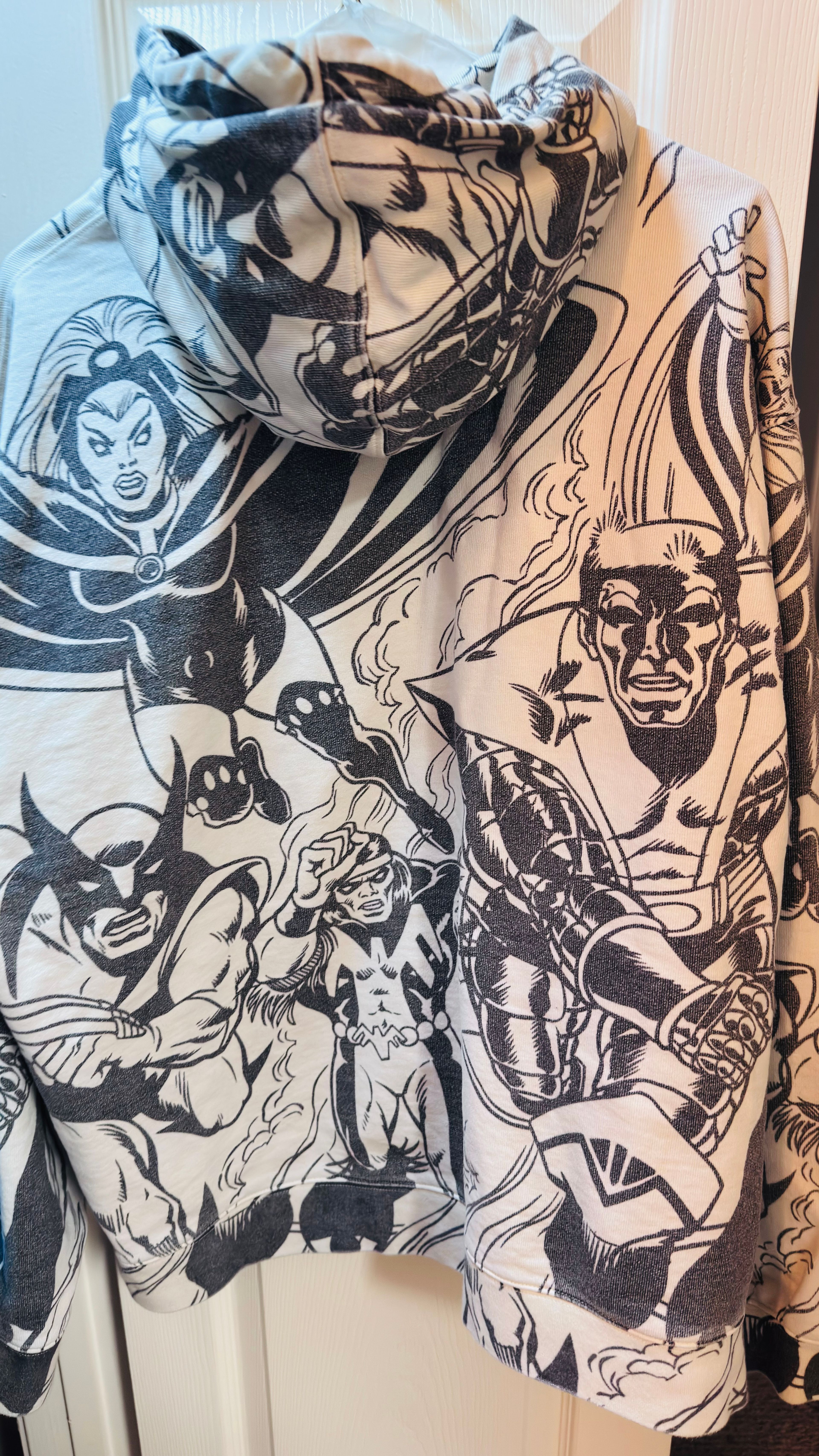 Kith x Marvel X-Men Comic Print Hoodie - Image 5
