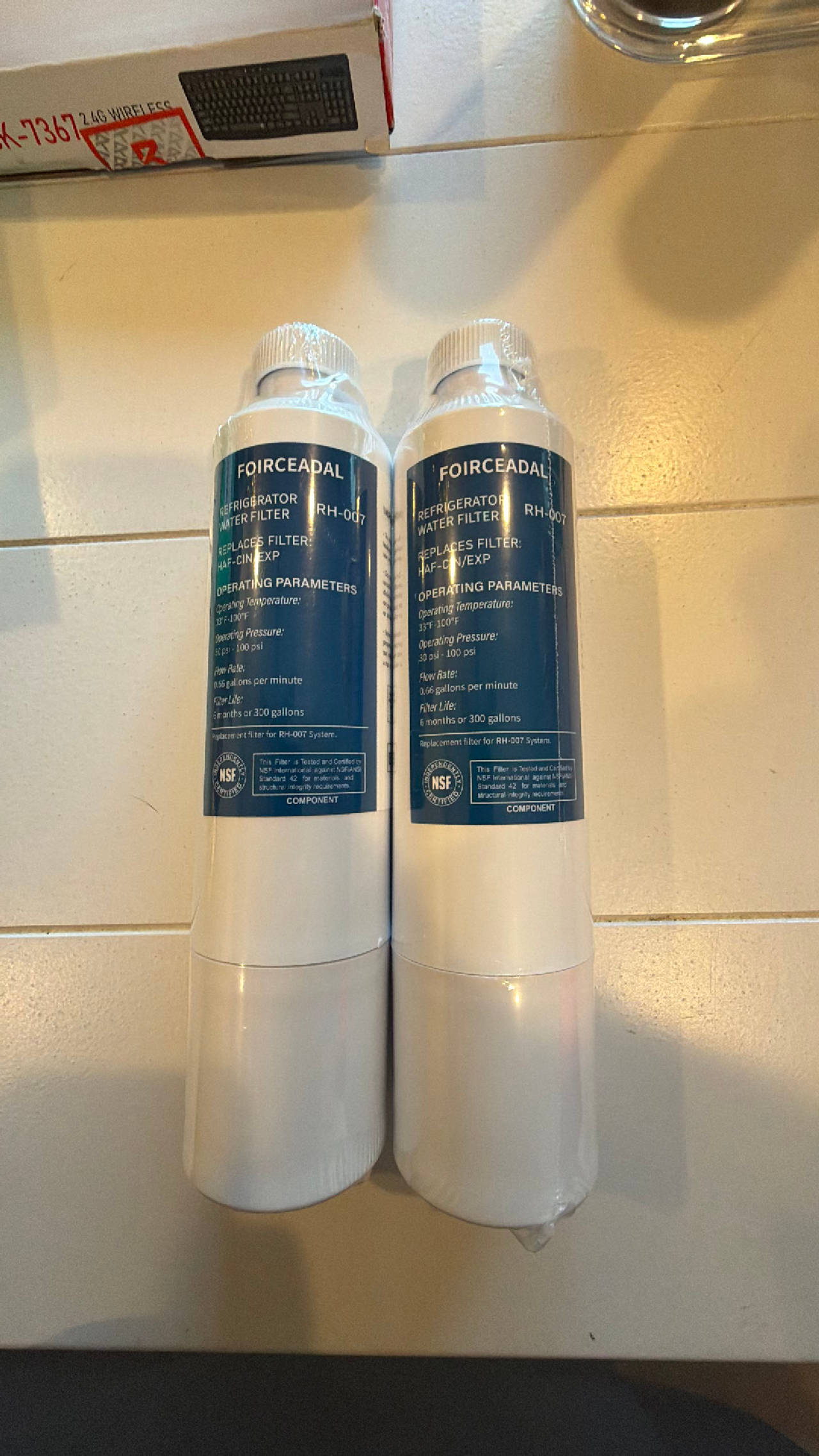 2 Samsung Refrigerator Water Filter DA97-17376B
