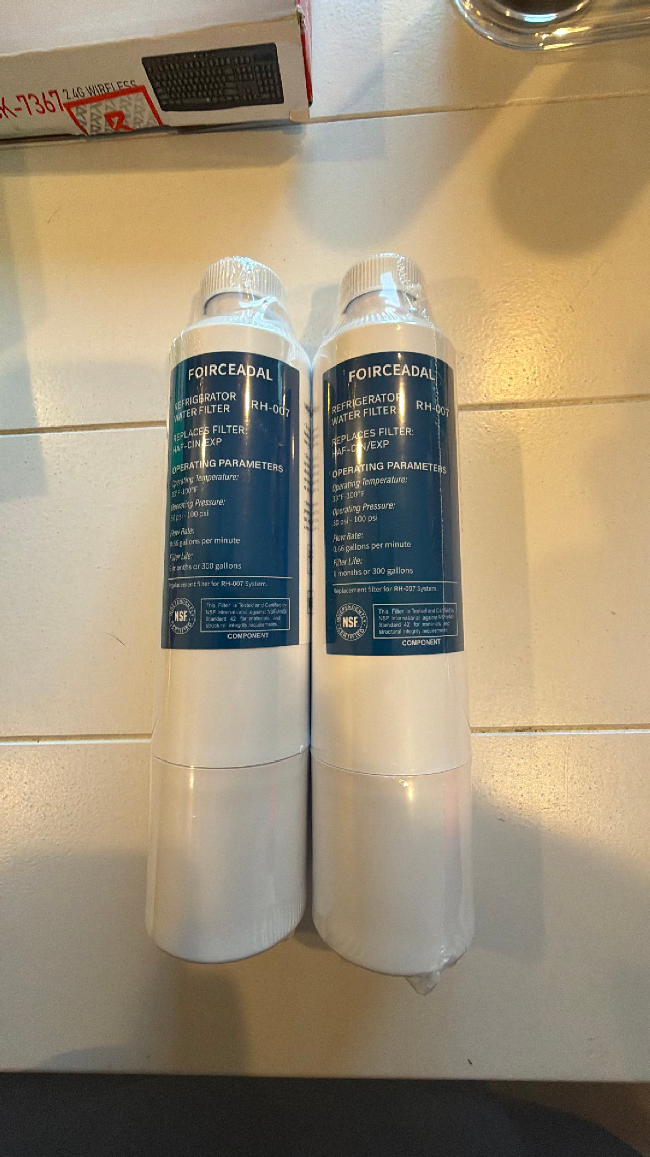 2 Samsung Refrigerator Water Filter DA97-17376B