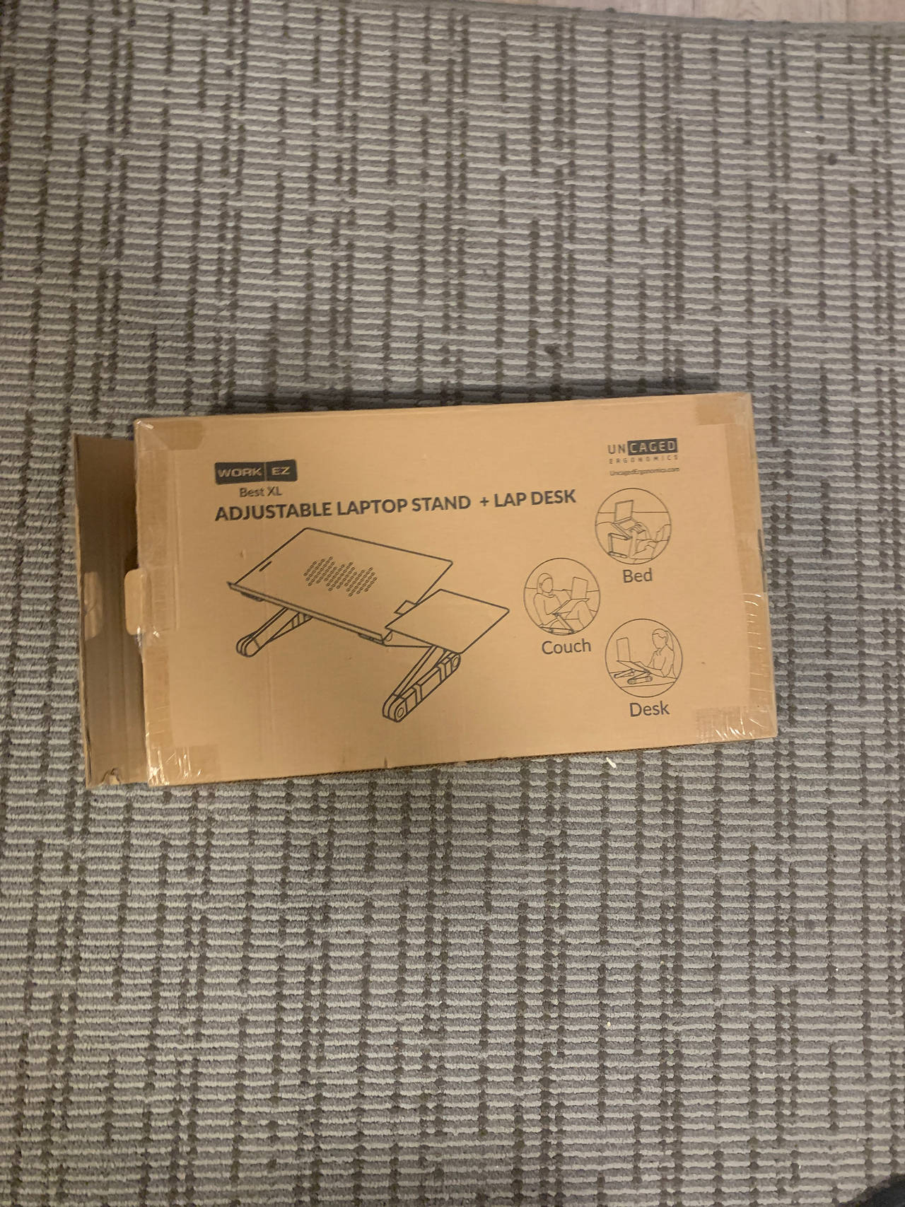 WorkEZ Best XL Adjustable Laptop Stand + Lap Desk