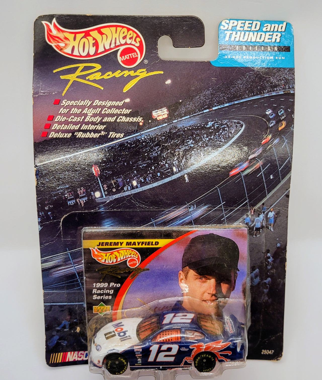 Hot Wheels Racing 1999 Pro Racing Series Jeremy Mayfield #12 Mobil 1 Ford Taurus