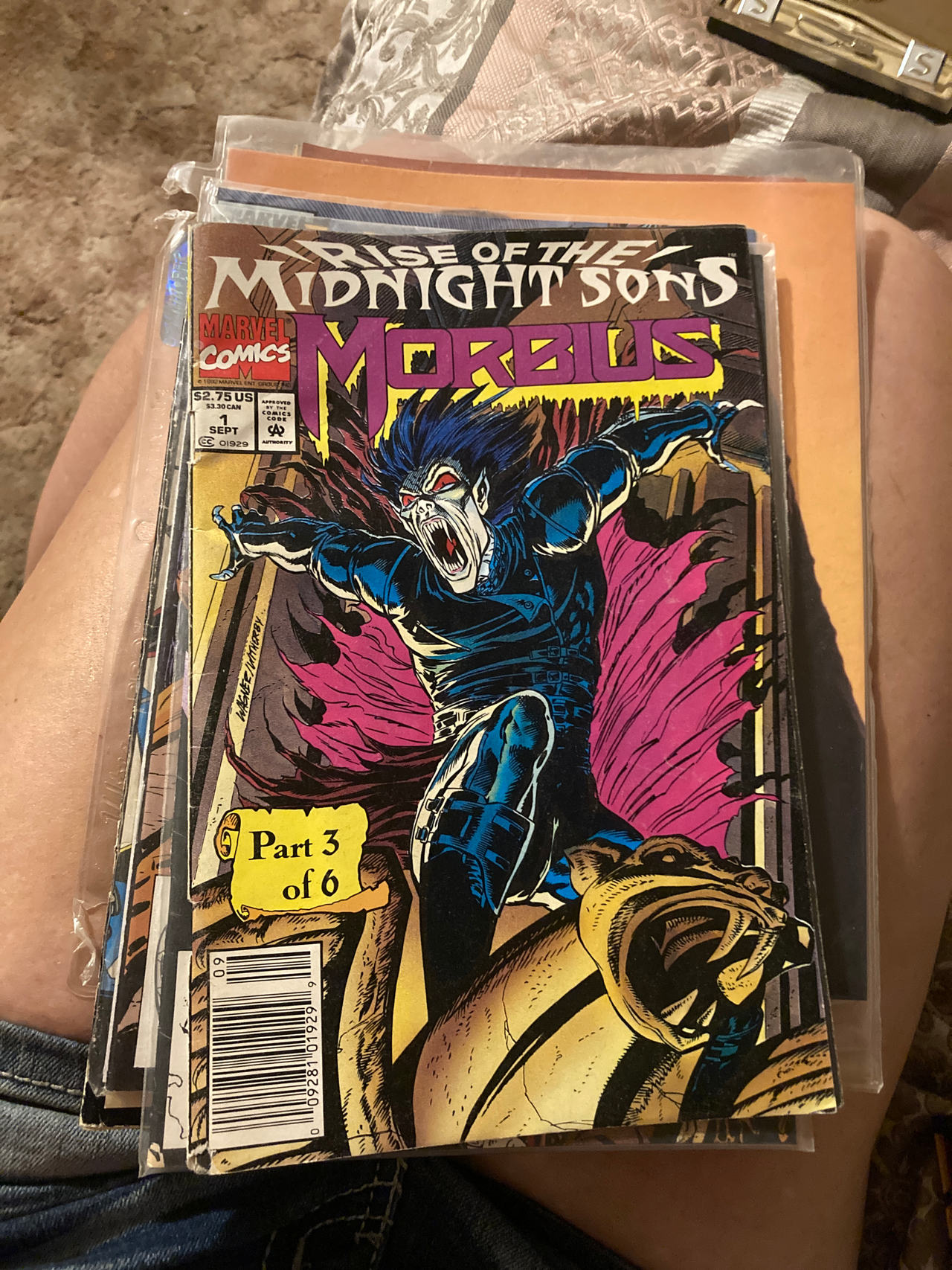 Morbius: The Living Vampire #1 (Rise of the Midnight Sons Part 3 of 6)#1